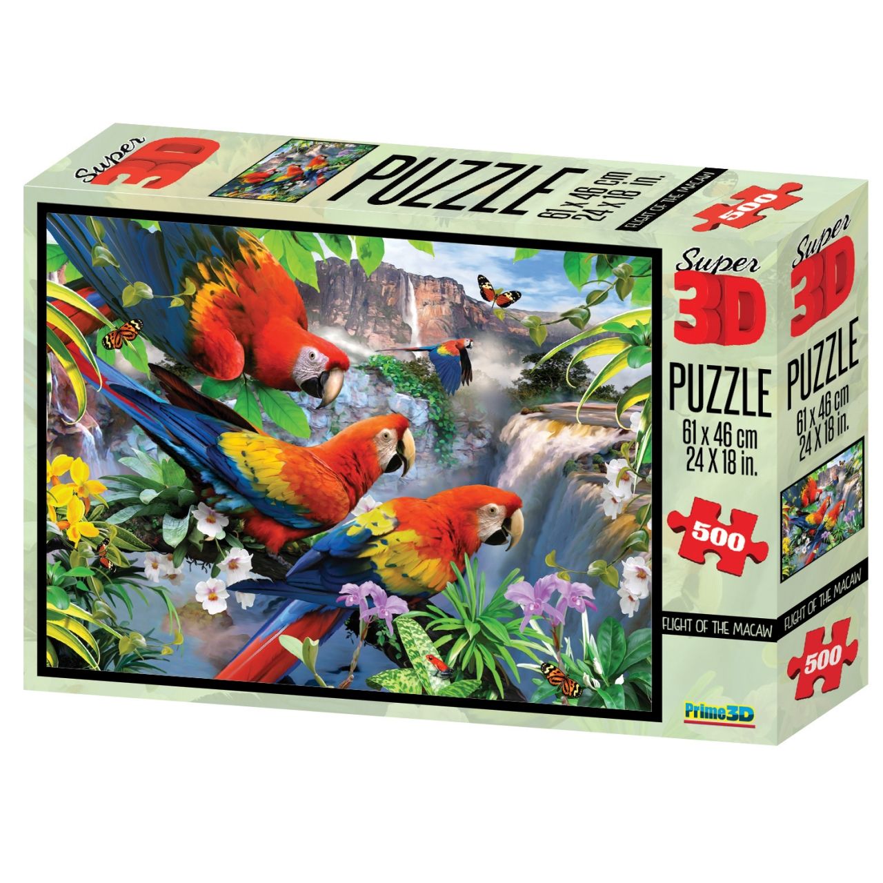 Стерео пазл PRIME 3D 10003 Полёт ара
Стерео пазл PRIME 3D 10003 Полёт ара