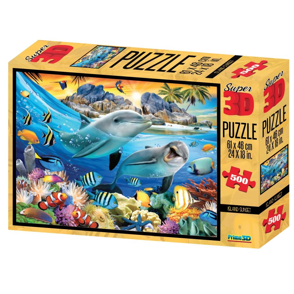 Стерео пазл PRIME 3D 10047 Закат на острове
Стерео пазл PRIME 3D 10047 Закат на острове