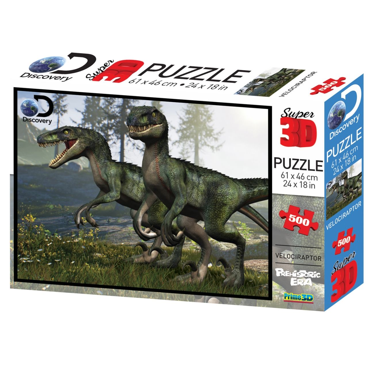 Стерео пазл PRIME 3D 10319-D Велоцирапторы
Стерео пазл PRIME 3D 10319-D Велоцирапторы