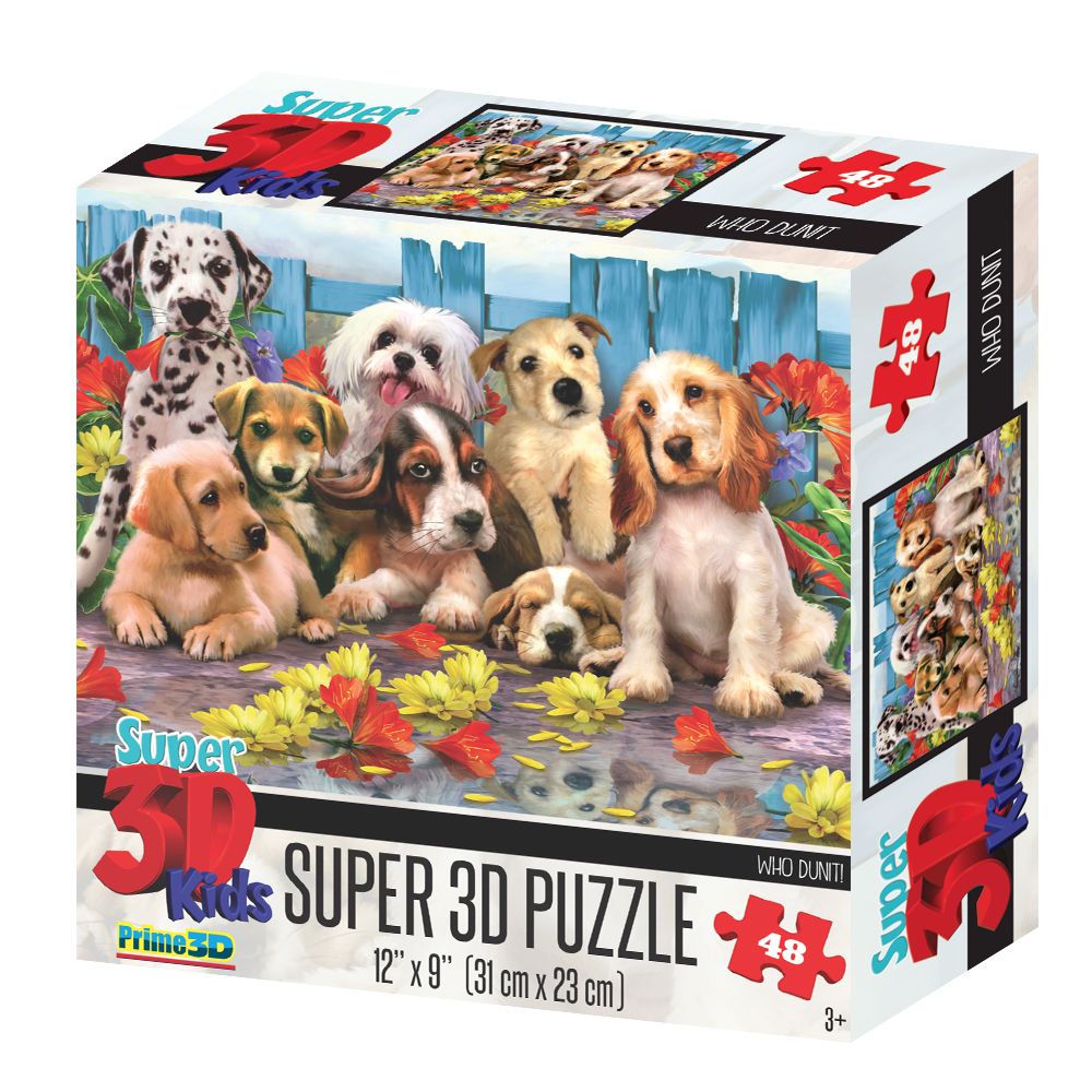 Стерео пазл PRIME 3D 13520 Лучшие друзья
Стерео пазл PRIME 3D 13520 Лучшие друзья