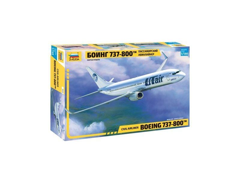 Сборная модель Zvezda 7019 Боинг 737-800
Сборная модель Zvezda 7019 Боинг 737-800