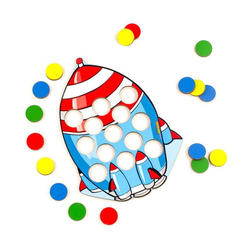 Мозаика WOODLANDTOYS 067113 Ракета
Мозаика WOODLANDTOYS 067113 Ракета