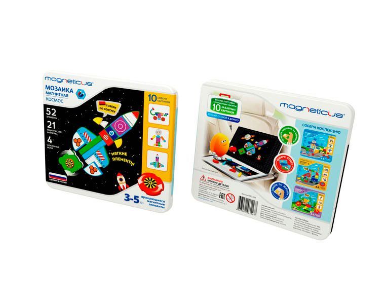 Мозаика магнитная MAGNETICUS MC-004 Космос
Мозаика магнитная MAGNETICUS MC-004 Космос