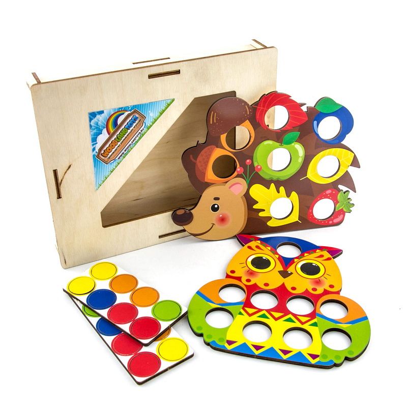 Мозаика WOODLANDTOYS 067305 Ёжик и сова
Мозаика WOODLANDTOYS 067305 Ёжик и сова