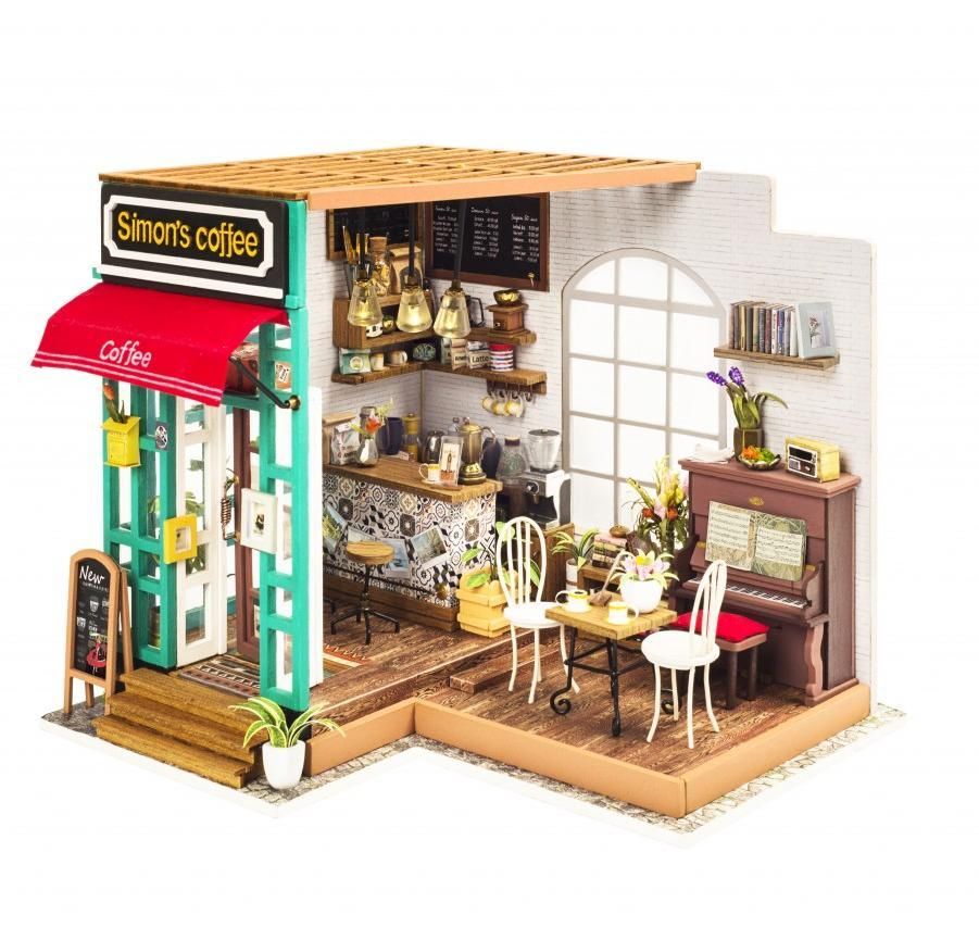 Румбокс ROBOTIME DG109 Кофейня
Румбокс ROBOTIME DG109 Кофейня