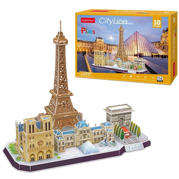 Игрушка Достопримечательности Парижа CubicFun MC254h
Игрушка Достопримечательности Парижа CubicFun MC254h
