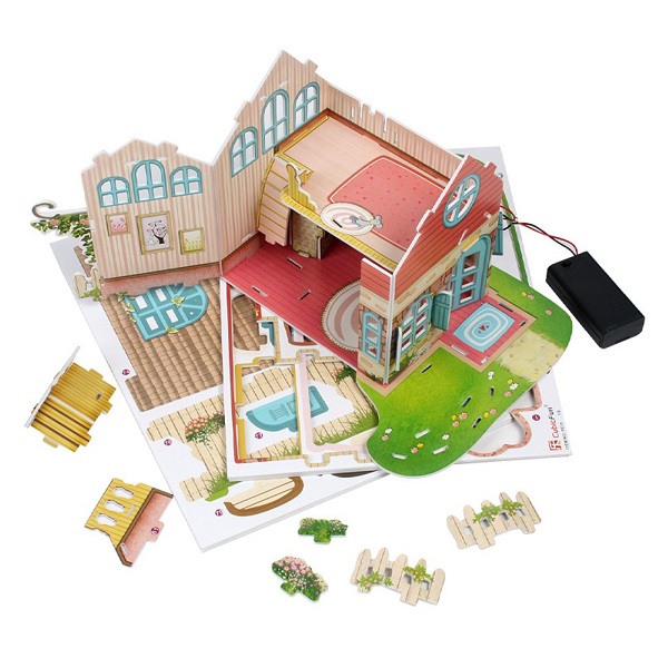 Уютная вилла (с подсветкой) CubicFun P615h
Уютная вилла (с подсветкой) CubicFun P615h