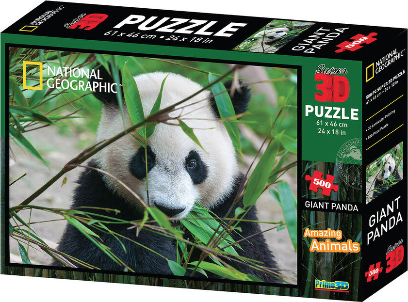 Пазл 3D "Большая панда" 500 элементов PR10071-D
Пазл 3D "Большая панда" 500 элементов PR10071-D