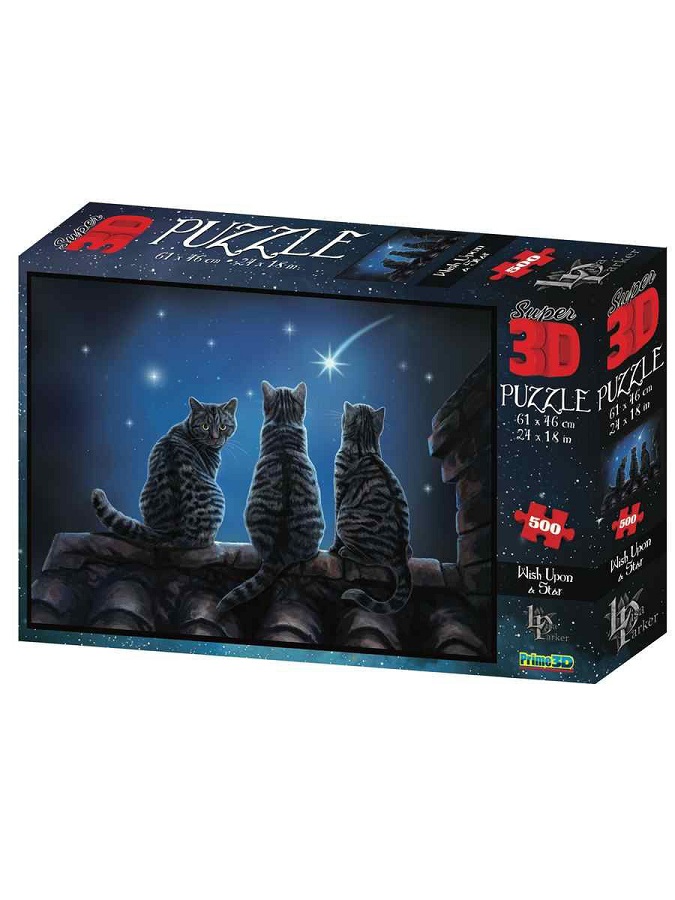 Пазл 3D "Желание на звезду" 500 элементов PR10191
Пазл 3D "Желание на звезду" 500 элементов PR10191