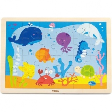 Пазл "Океан" 24 детали,в пленке VIGA
Пазл "Океан" 24 детали,в пленке VIGA