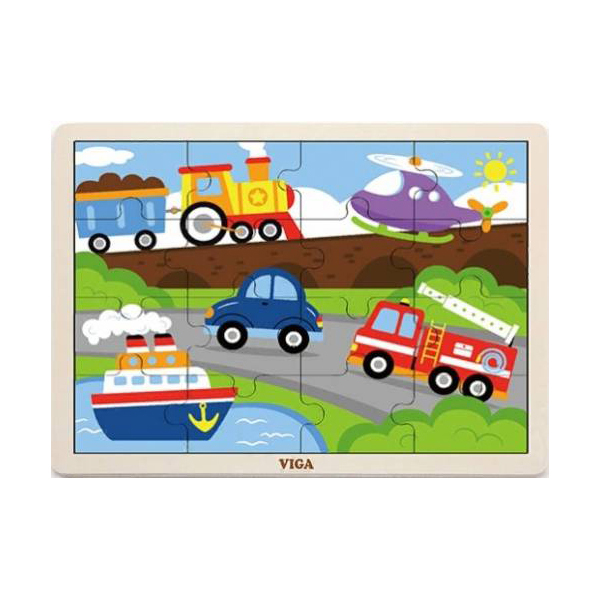 Пазл "Транспорт"16 деталей в пленке.
Пазл "Транспорт"16 деталей в пленке.