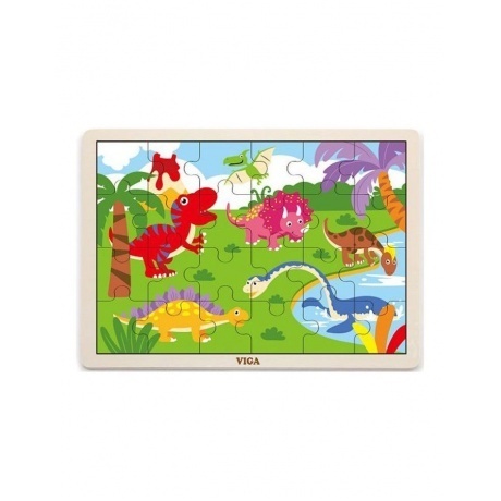 Пазл "Динозавры" (24 детали) в пленке
Пазл "Динозавры" (24 детали) в пленке