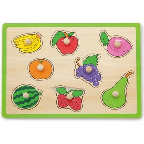 Пазл-вкладыш Фрукты 8 деталей,в пленке
Пазл-вкладыш Фрукты 8 деталей,в пленке