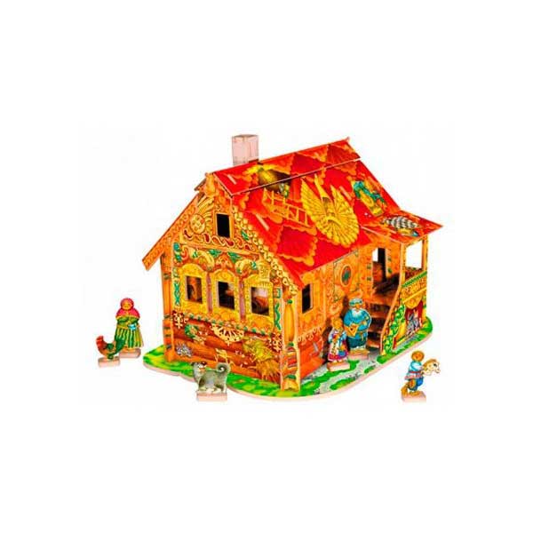 Сборная модель УмБум "Красная изба" с героями 206-02
Сборная модель УмБум "Красная изба" с героями 206-02