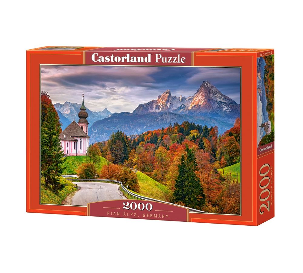 Пазл Castorland 2000"Альпы" арт.C-200795 Германия
Пазл Castorland 2000"Альпы" арт.C-200795 Германия