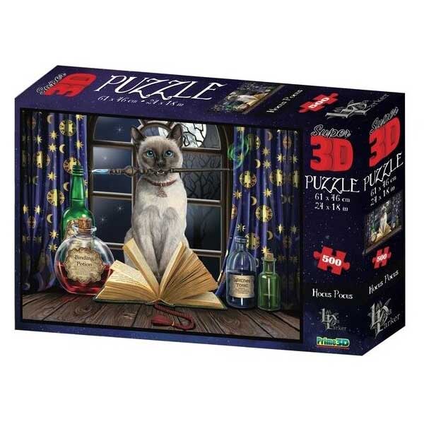 Пазл Prime3D 500 "Фокус-покус"
Пазл Prime3D 500 "Фокус-покус"
