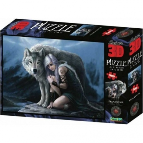 Пазл Prime3D 500 "Надежный защитник" 6+
Пазл Prime3D 500 "Надежный защитник" 6+