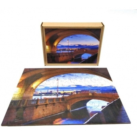 Фигурный деревянный пазл "Санкт-Петербург. Зимняя канавка" арт.8298
Фигурный деревянный пазл "Санкт-Петербург. Зимняя канавка" арт.8298