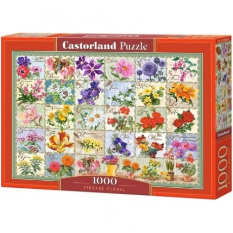Пазл Castorland 1000 арт.C-104338 "Цветы. Коллаж"
Пазл Castorland 1000 арт.C-104338 "Цветы. Коллаж"