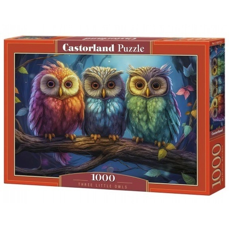 Пазл Castorland 1000 арт.C-105175 Три совушки
Пазл Castorland 1000 арт.C-105175 Три совушки