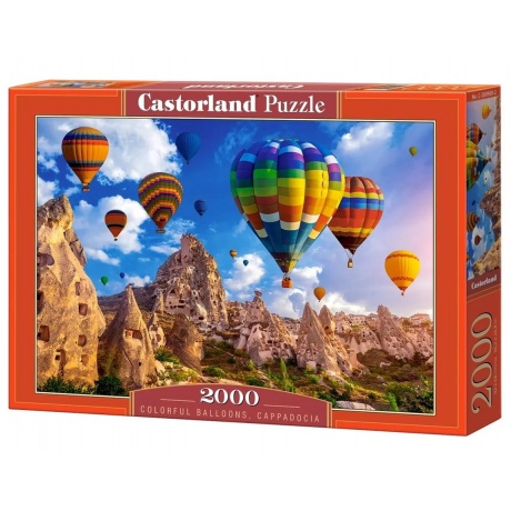 Пазл Castorland 2000 арт.C-200900 Цветные воздушные шары Каппадокия
Пазл Castorland 2000 арт.C-200900 Цветные воздушные шары Каппадокия