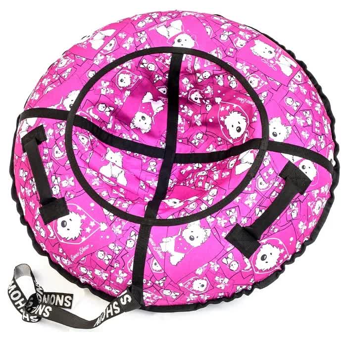 Тюбинг RT Собачки на розовом 118 см + автокамера, Мультиколор
Тюбинг RT Собачки на розовом 118 см + автокамера, Мультиколор