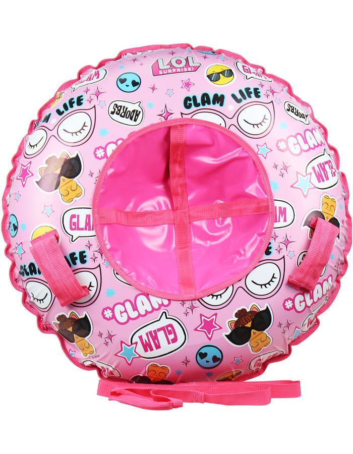 Тюбинг "LOL", буксировочный трос, автокамера д/85см., Мультиколор
Тюбинг "LOL", буксировочный трос, автокамера д/85см., Мультиколор