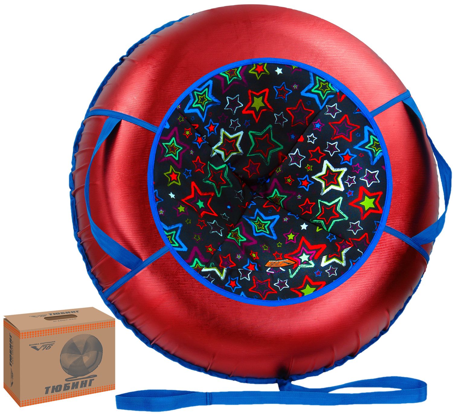 Тюбинг V76 Red Star 97cm 4610018152613, Разноцветный
Тюбинг V76 Red Star 97cm 4610018152613, Разноцветный