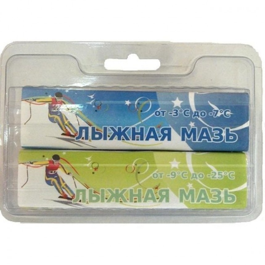 Мазь лыжная SPRINT комплект из 2 брусков (-3 -7)(-9 -25) ЛМ2-С-СЗ 80 г Синий, светло-зеленый
Мазь лыжная SPRINT комплект из 2 брусков (-3 -7)(-9 -25) ЛМ2-С-СЗ 80 г Синий, светло-зеленый