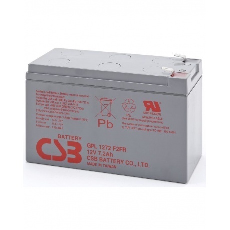 Батарея для ИБП CSB GPL1272 F2
Батарея для ИБП CSB GPL1272 F2