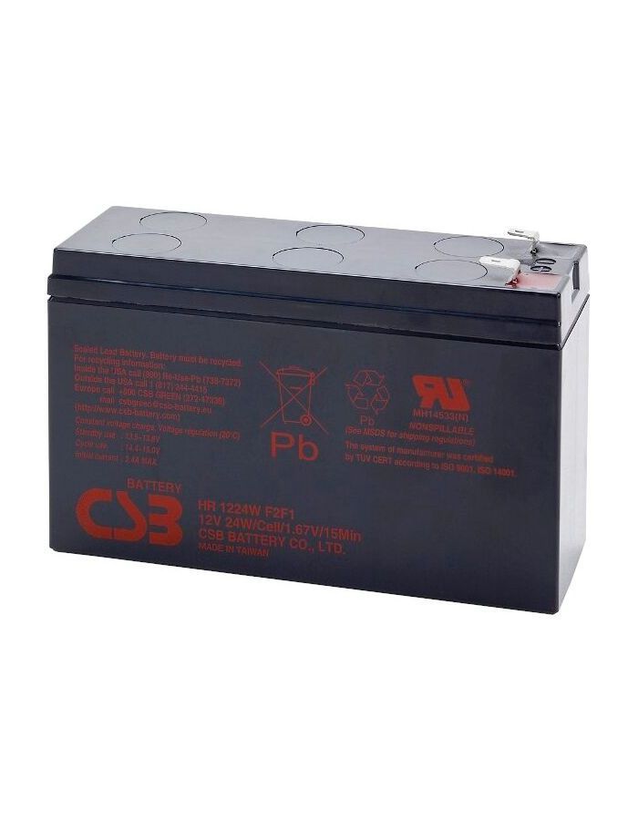 Батарея для ИБП CSB HR1224W F2
Батарея для ИБП CSB HR1224W F2