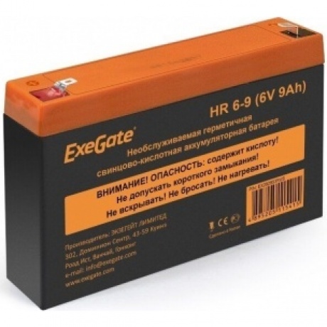 Батарея для ИБП ExeGate HR 6-9 (EX282953RUS)
Батарея для ИБП ExeGate HR 6-9 (EX282953RUS)