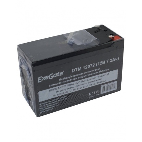 Батарея для ИБП ExeGate DTM 12072 (EX285952RUS)
Батарея для ИБП ExeGate DTM 12072 (EX285952RUS)