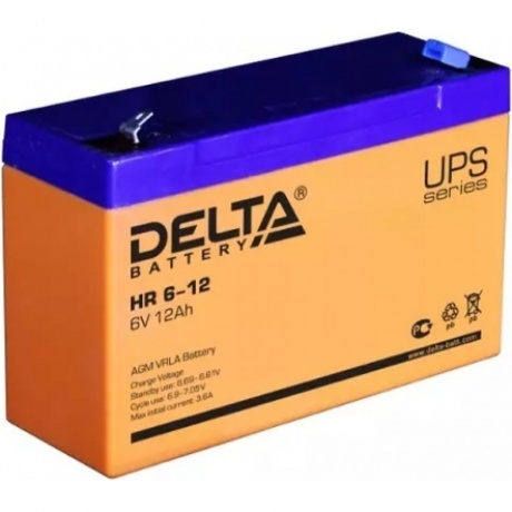 Батарея для ИБП Delta HR 6-12
Батарея для ИБП Delta HR 6-12