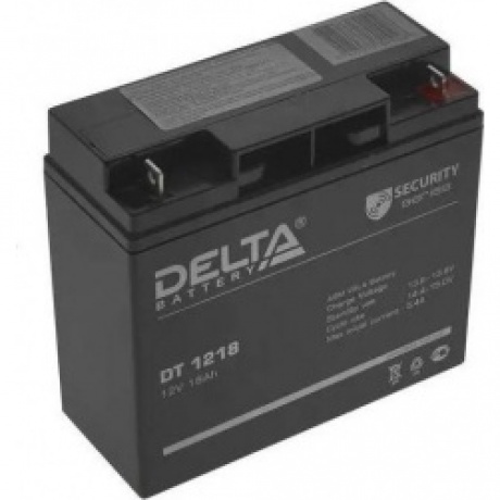 Батарея для ИБП Delta DT 1218 12В 18Ач
Батарея для ИБП Delta DT 1218 12В 18Ач