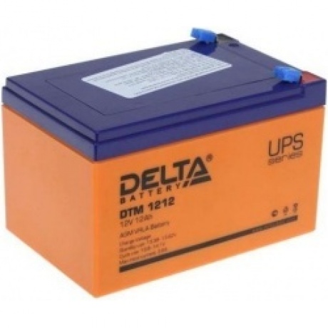 Батарея для ИБП Delta DTM 1212 12В 12Ач
Батарея для ИБП Delta DTM 1212 12В 12Ач