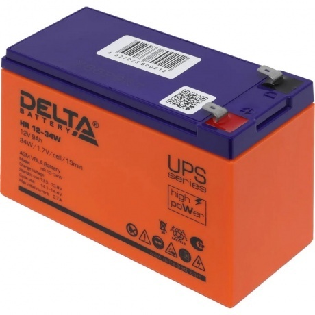 Батарея для ИБП Delta HR 12-34 W 12В 9Ач
Батарея для ИБП Delta HR 12-34 W 12В 9Ач