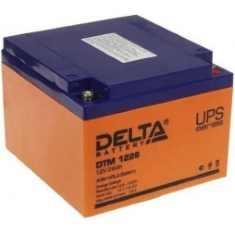 Батарея для ИБП Delta DTM 1226 12В 26Ач
Батарея для ИБП Delta DTM 1226 12В 26Ач
