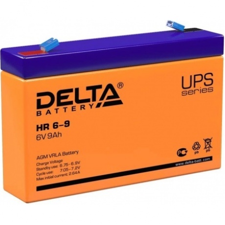 Батарея для ИБП Delta HR 6-9
Батарея для ИБП Delta HR 6-9