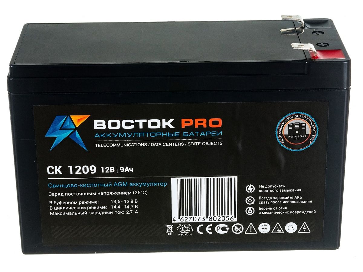 Батарея для ИБП Восток СК 1209
Батарея для ИБП Восток СК 1209