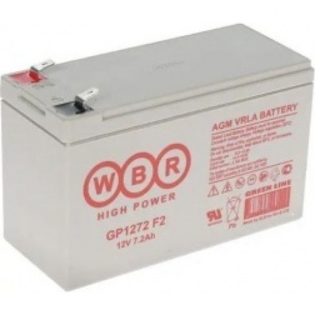Батарея для ИБП WBR 12V 7.2Ah GP1272 F2 (28W)
Батарея для ИБП WBR 12V 7.2Ah GP1272 F2 (28W)