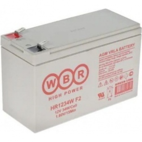 Батарея для ИБП WBR 12V 9Ah HR1234W F2
Батарея для ИБП WBR 12V 9Ah HR1234W F2