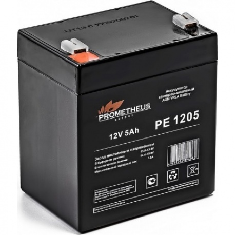 Батарея для ИБП Prometheus Energy PE 1205 12В 5Ач
Батарея для ИБП Prometheus Energy PE 1205 12В 5Ач