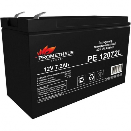 Батарея для ИБП Prometheus Energy PE 12072L 12В 7.2Ач
Батарея для ИБП Prometheus Energy PE 12072L 12В 7.2Ач