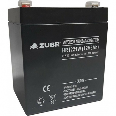 Батарея для ИБП ZUBR HR 1221 W (12V, 5Ah) (HR1221W)
Батарея для ИБП ZUBR HR 1221 W (12V, 5Ah) (HR1221W)