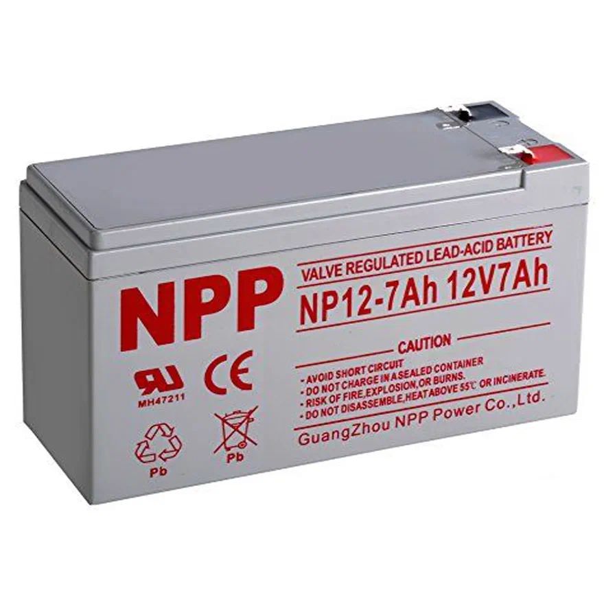 Батарея для ИБП NPP Power NP 12-7 (NP12-7F1)
Батарея для ИБП NPP Power NP 12-7 (NP12-7F1)