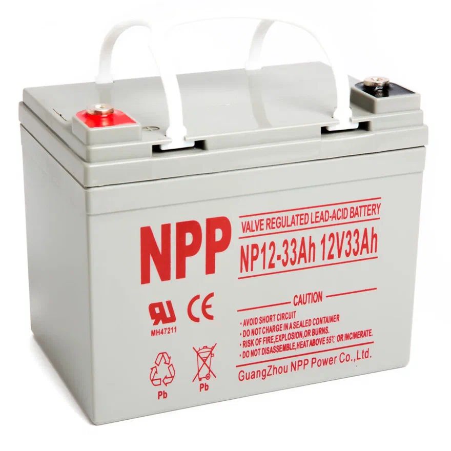 Батарея для ИБП NPP Power NP 12-33 (NP12-33)
Батарея для ИБП NPP Power NP 12-33 (NP12-33)