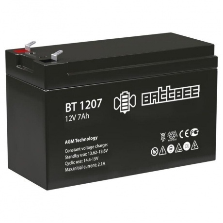 Батарея для ИБП Delta BattBee BT 1207
Батарея для ИБП Delta BattBee BT 1207