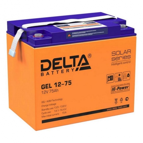 Батарея для ИБП Delta GEL 12-75
Батарея для ИБП Delta GEL 12-75
