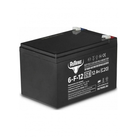 Батарея для ИБП Rutrike 6-F-12 12В 12Ач
Батарея для ИБП Rutrike 6-F-12 12В 12Ач